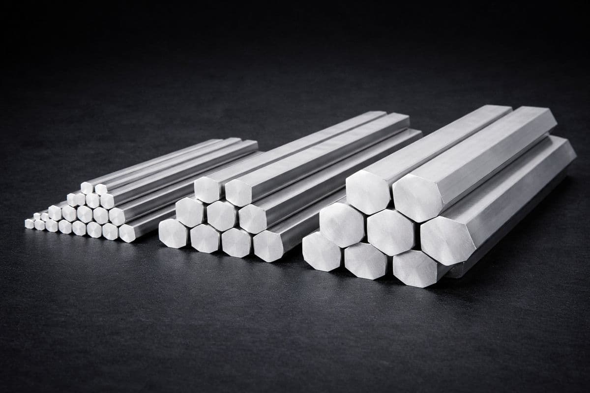 Hexagonal Bright Bars